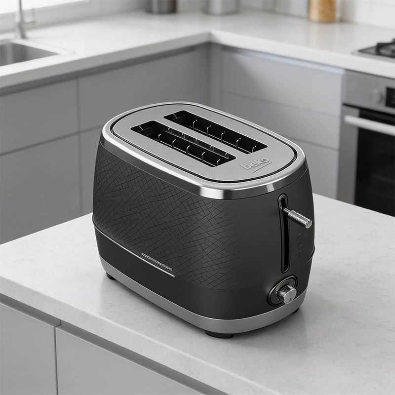 Beko Cosmopolis 2-Slice Toaster Black